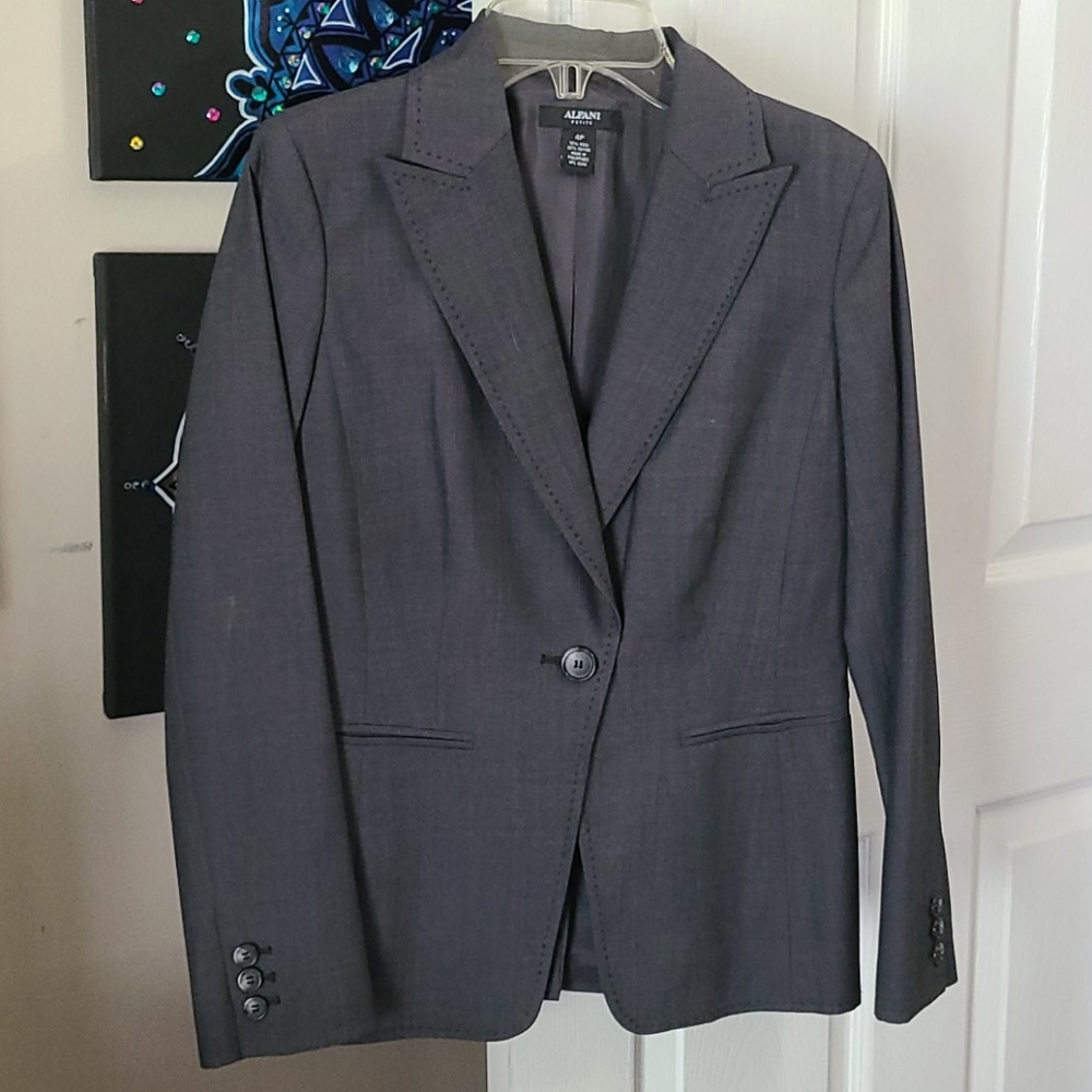Alfani Grey jacket size 4P
